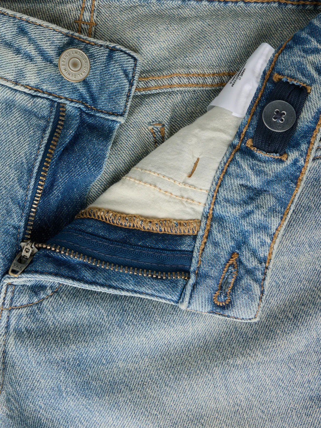 Jeans Bina, low waist, flared