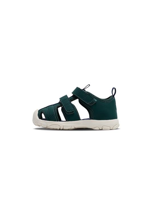 Sandal Velcro, grön/blå