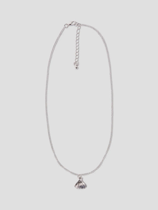 Halsband snäcka silver