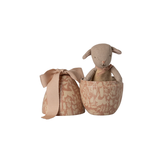 Påskägg med Micro lamm, small - puder