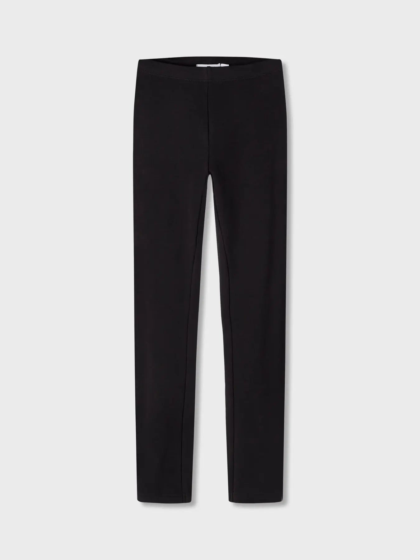 Leggings Davina med borstad insida, svart