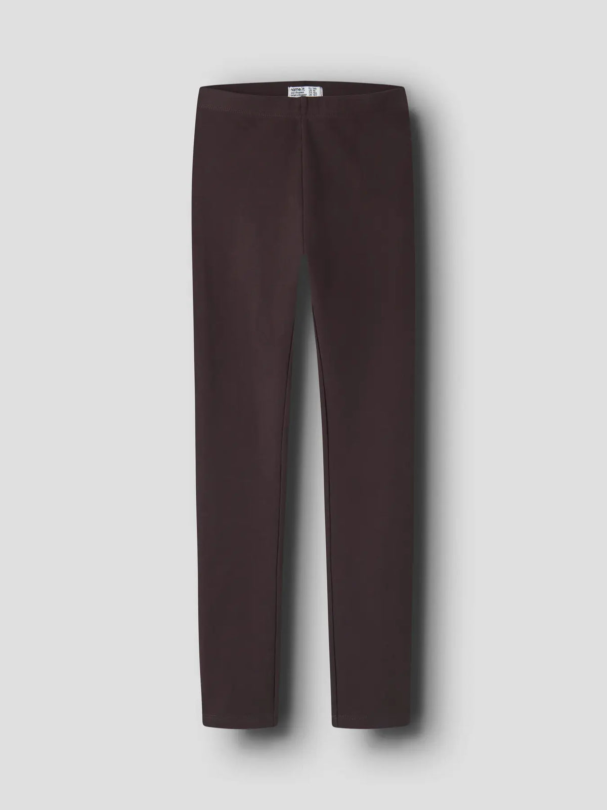 Leggings Davina med borstad insida, chokladbrun