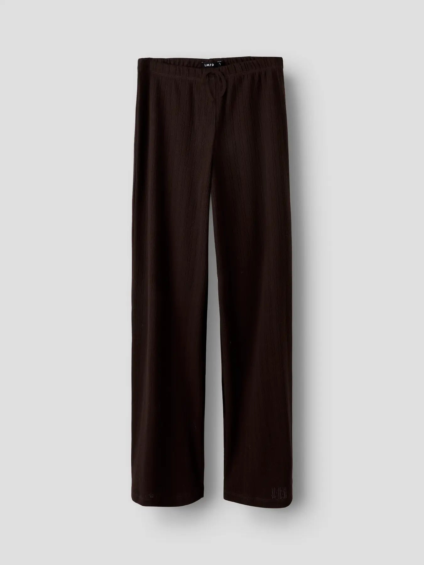 Wide pant Leedle, brun
