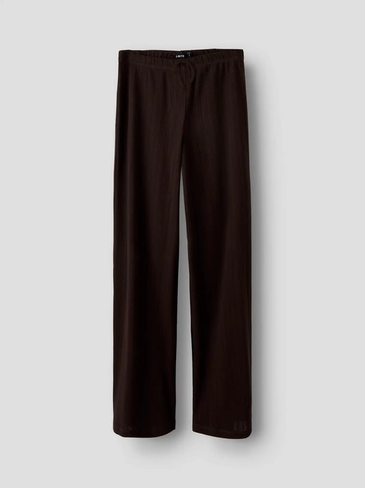 Wide pant Leedle, brun