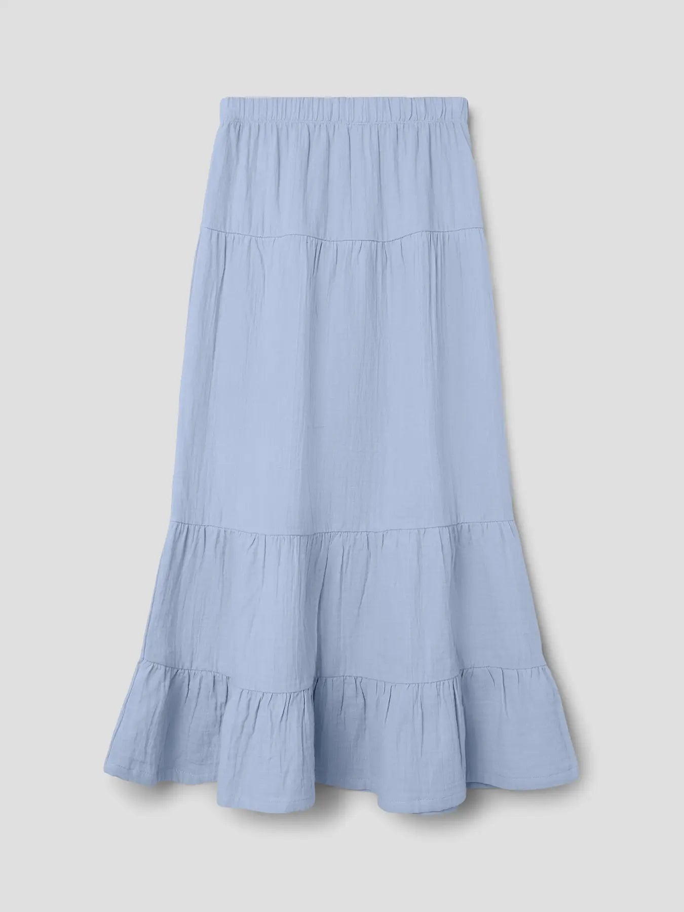 Långkjol, ljusblå
