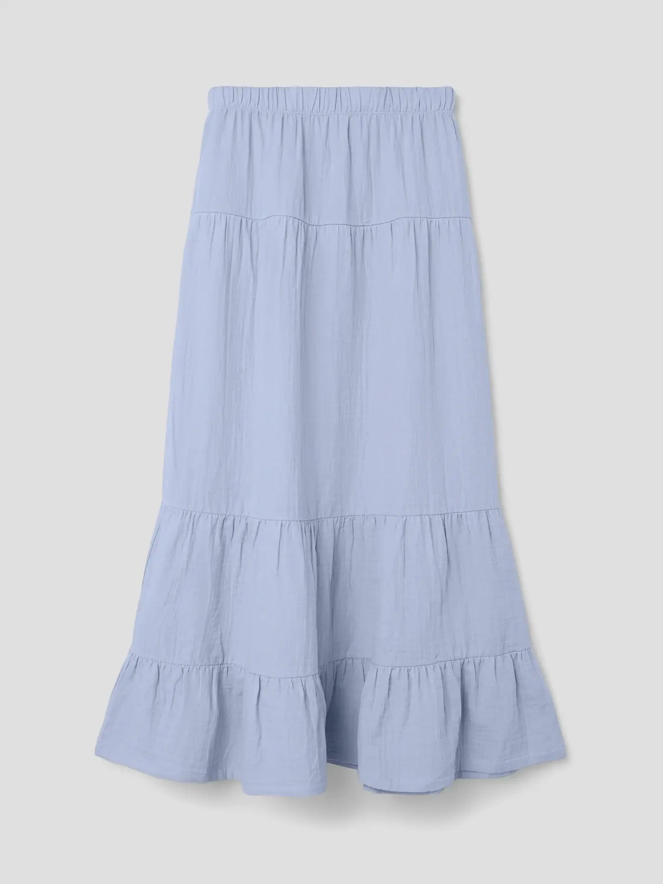 Långkjol, ljusblå