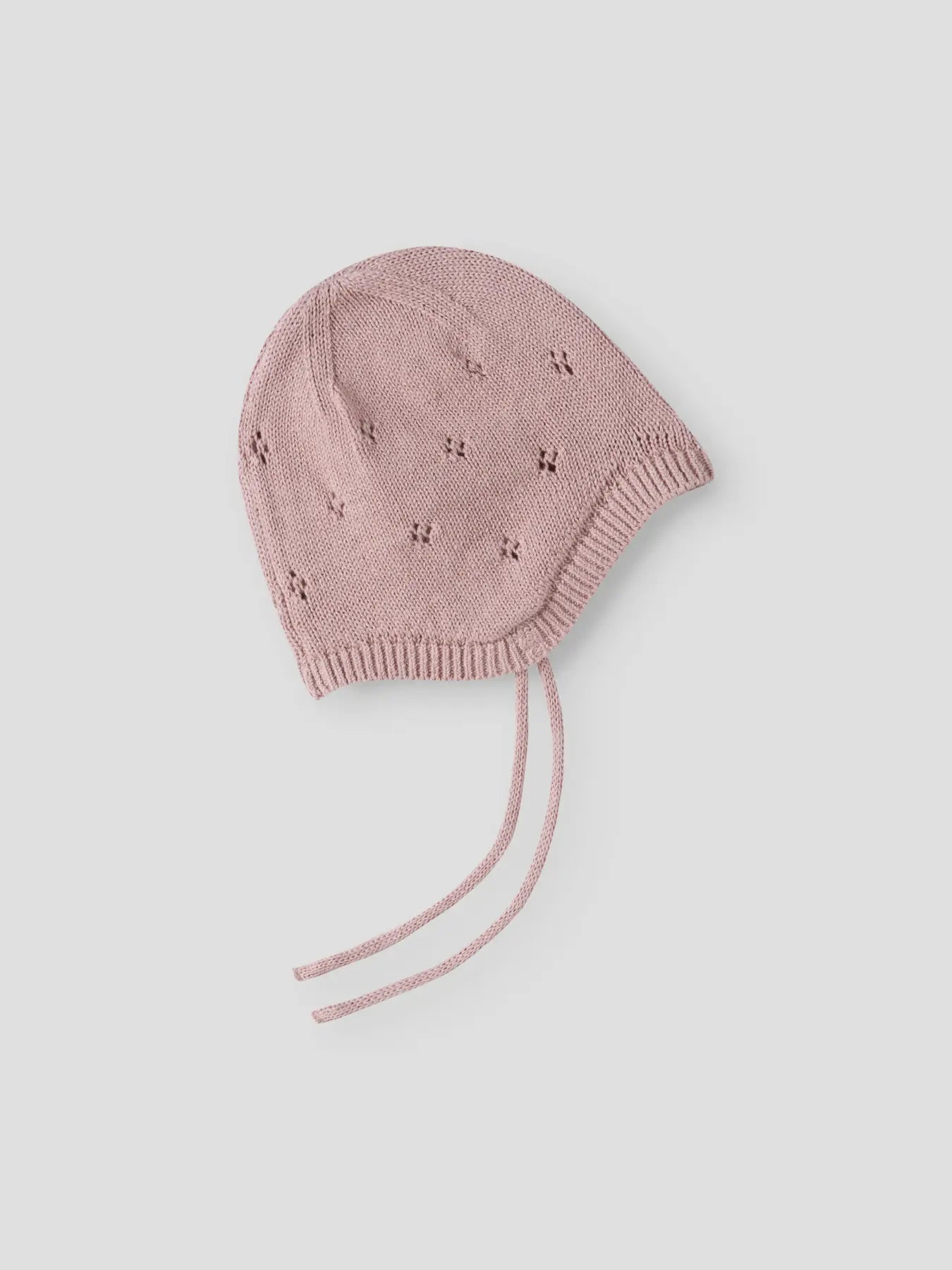 Laguna stickad Bebismössa, rosa