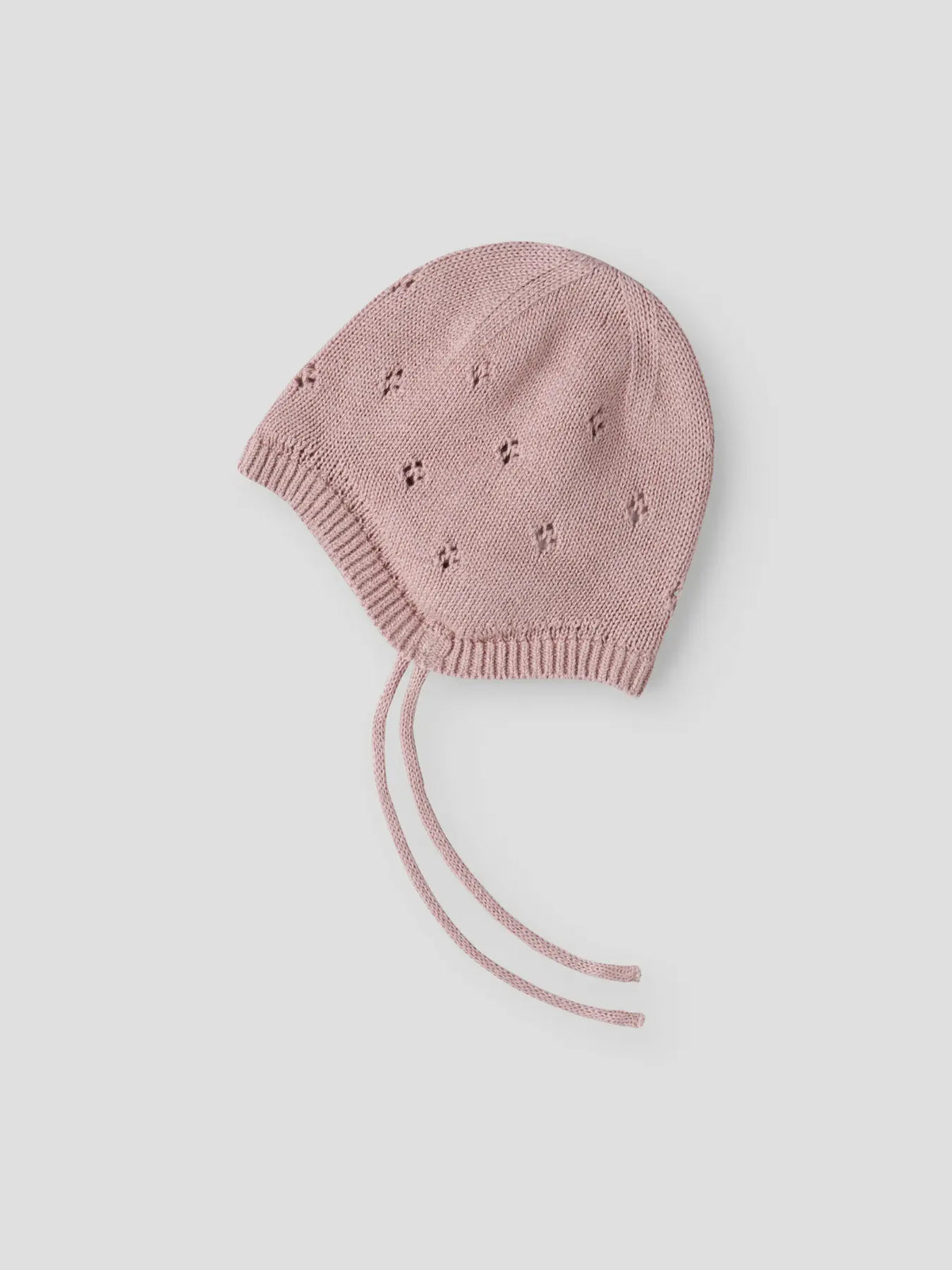 Laguna stickad Bebismössa, rosa