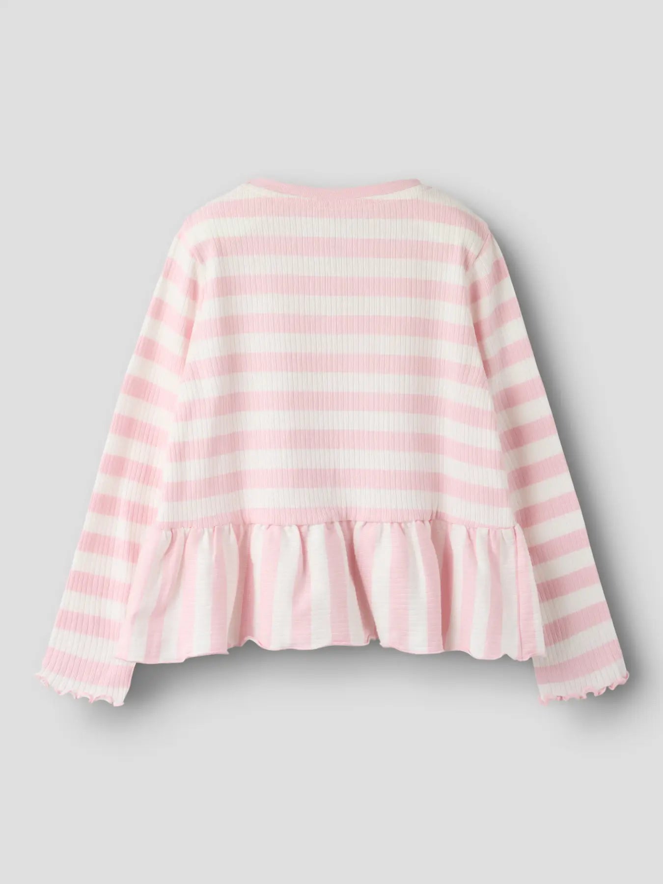 Nilje topp peplum, rosa