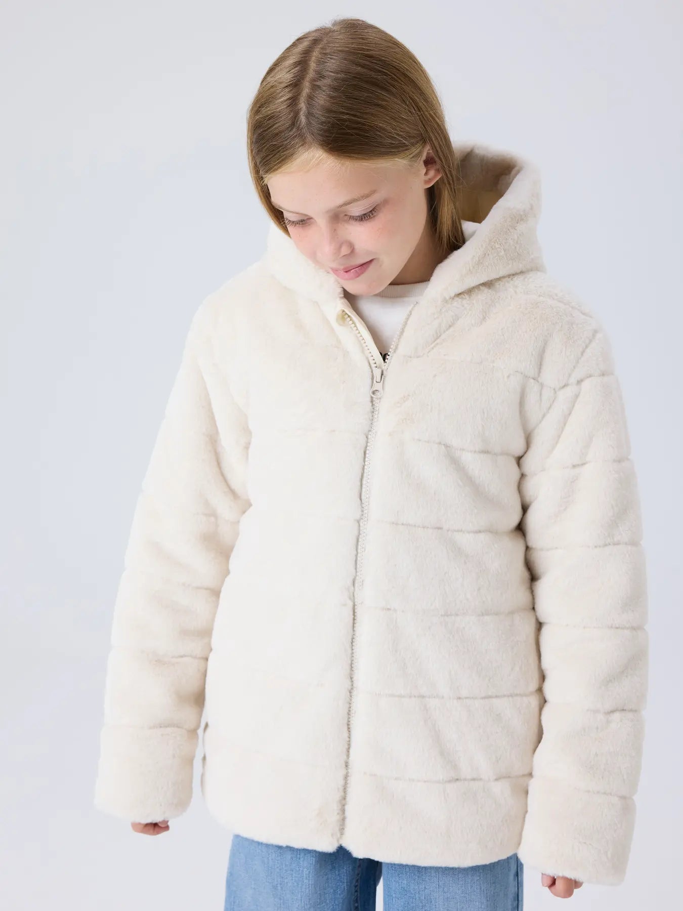 Mila fluffig jacka