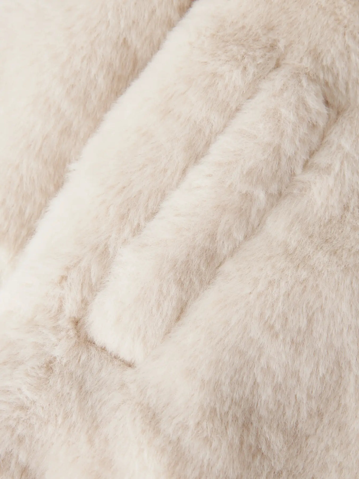 Mila fluffig jacka, mini