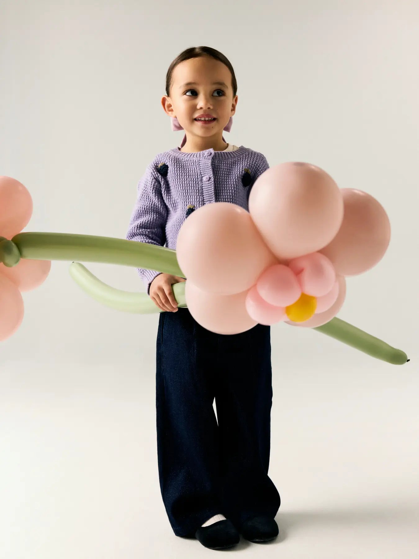 Glittriga jeans Rose