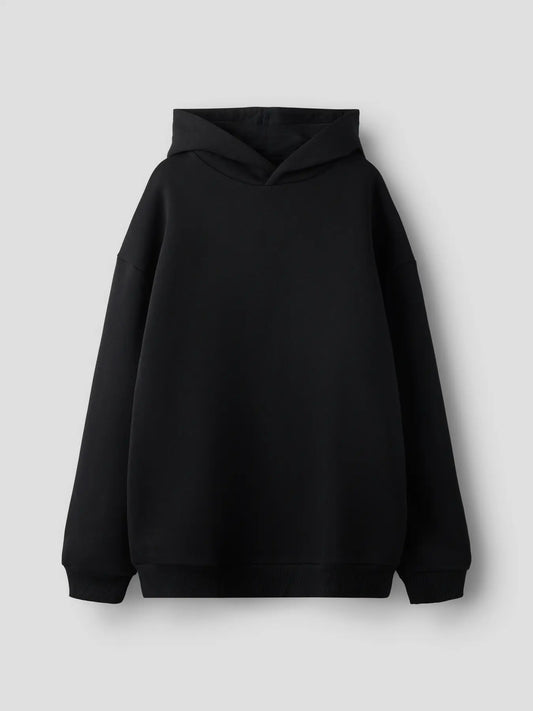 Svart hoodie