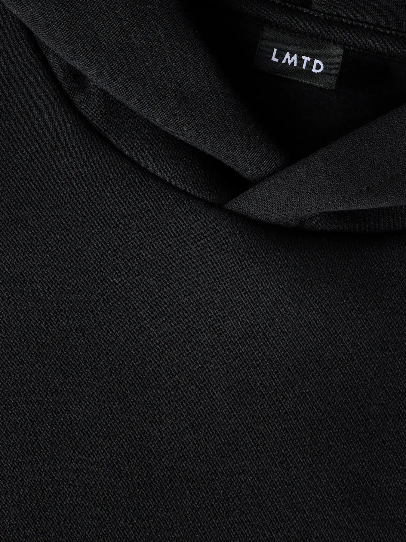 Svart hoodie