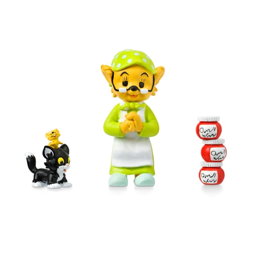 Farmor Katten & musen figurset