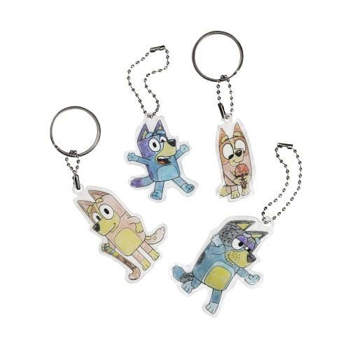 Nyckelring krympplast Bluey