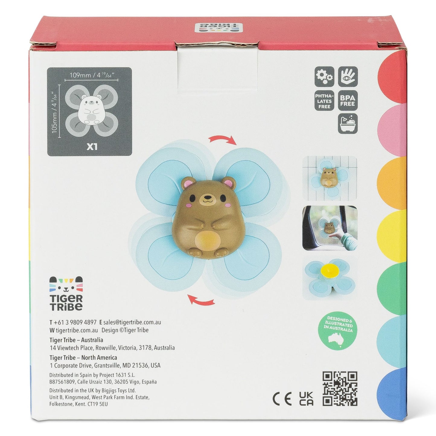 Sensory spinner bear