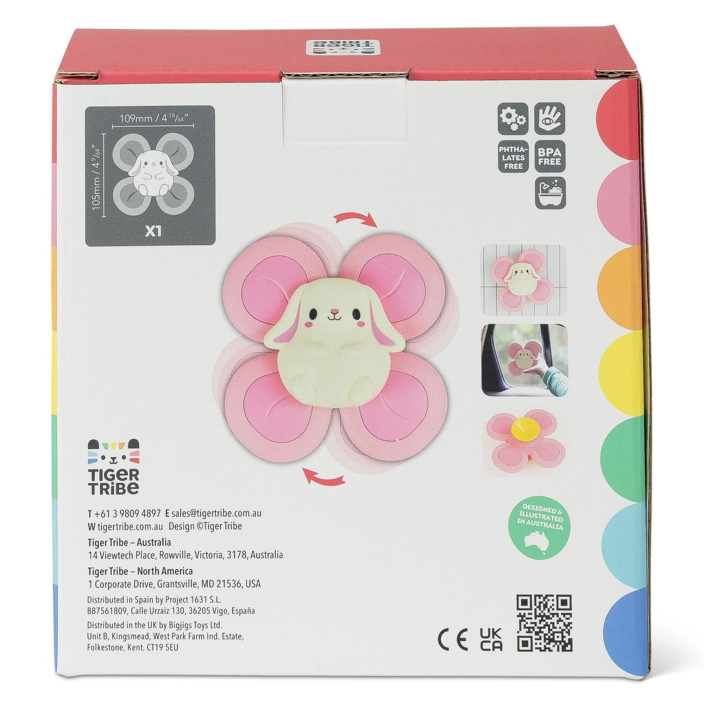 Sensory spinner bunny