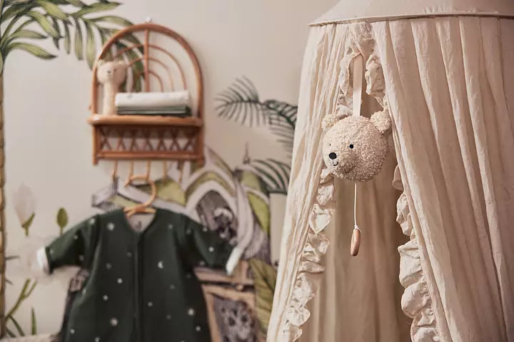 Speldosa Teddy Bear naturel
