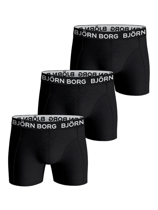 Borg Boxerkalsonger 3-pack, svarta