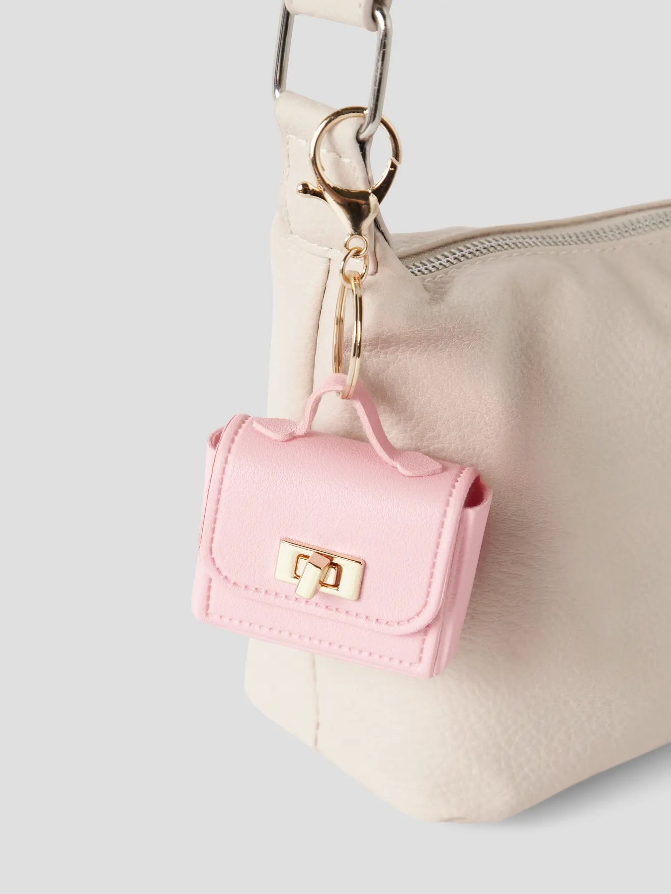 Nyckelring/väsksmycke Jobag, rosa