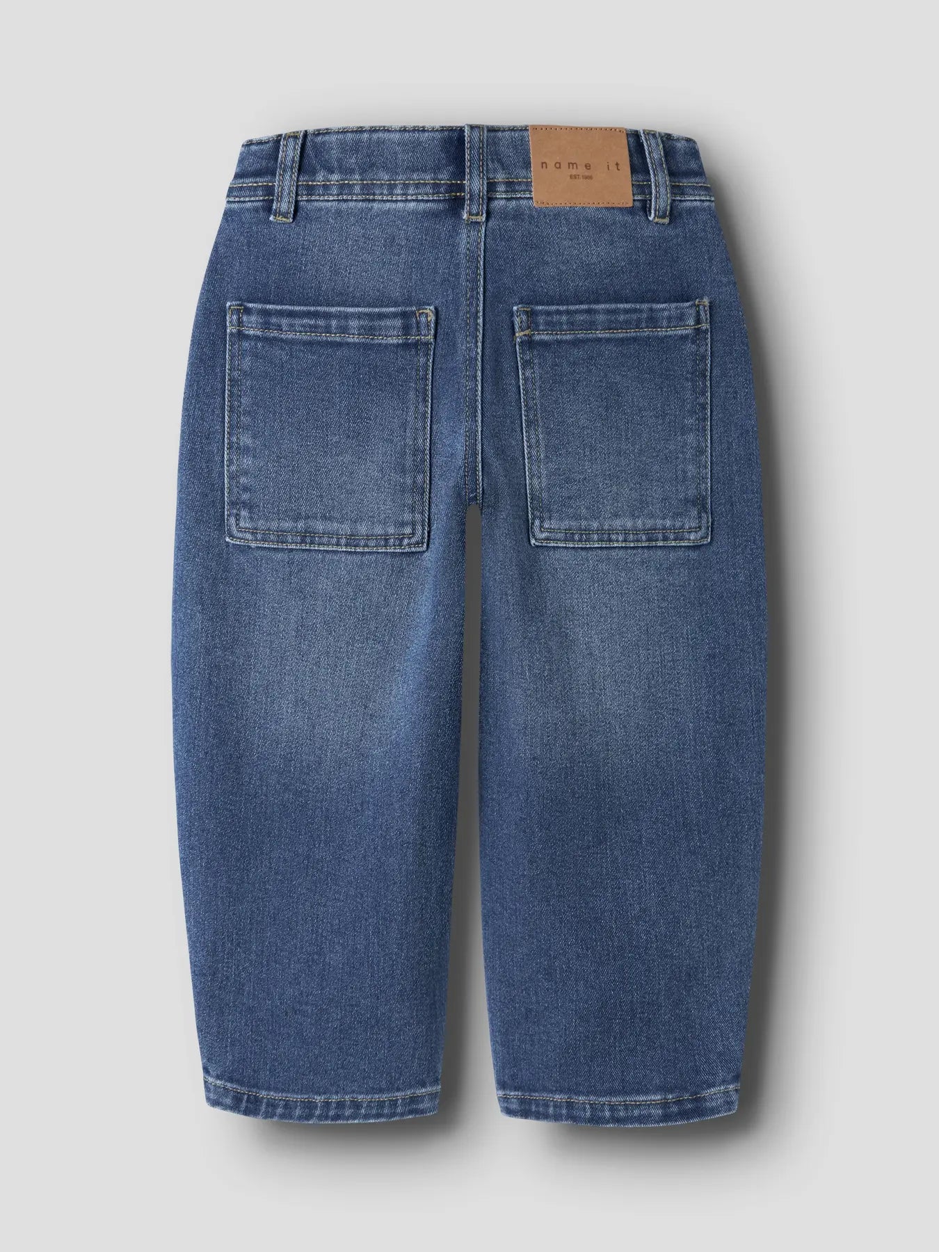 Jeans Ben barrel, medium blue denim