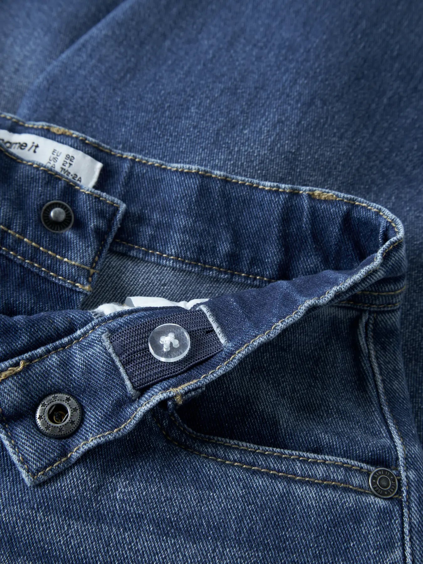 Jeans Ben barrel, medium blue denim