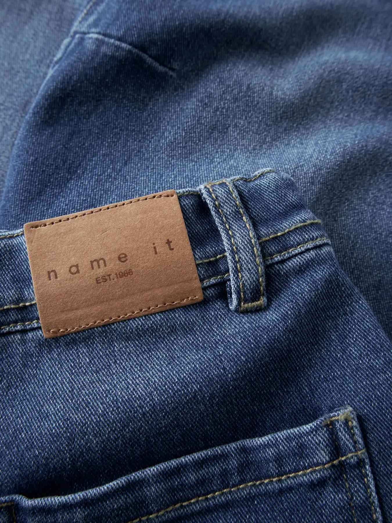 Jeans Ben barrel, medium blue denim