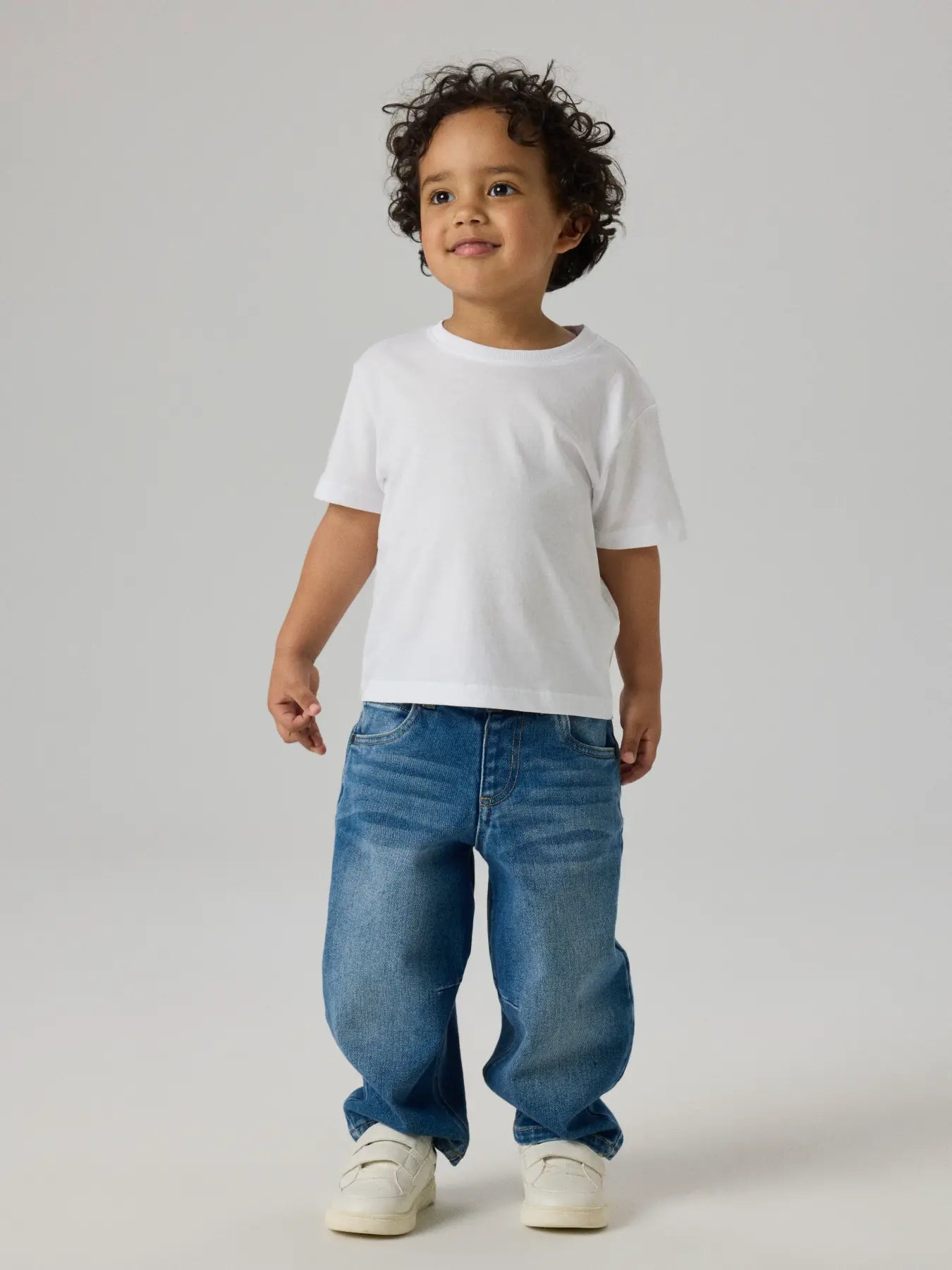Jeans Ben barrel, medium blue denim