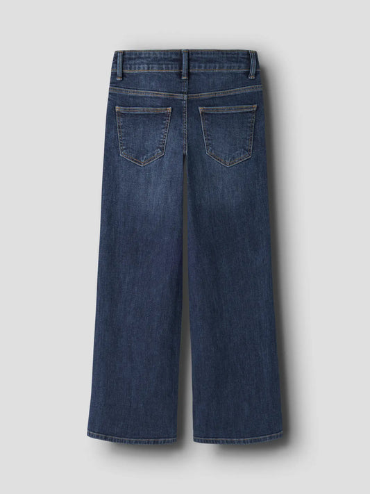Jeans Polly extra wide, dark blue denim