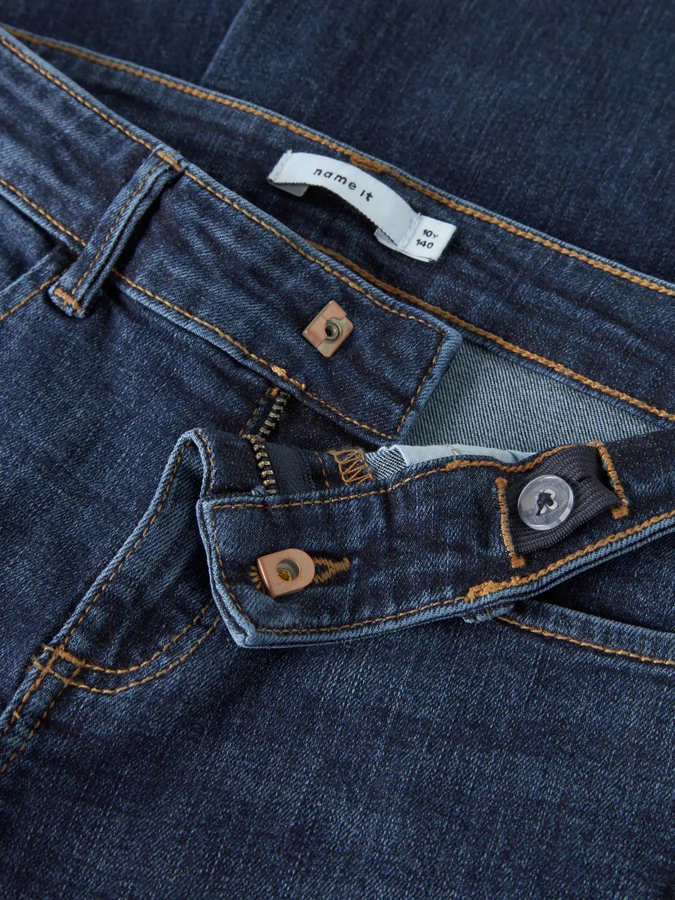 Jeans Polly extra wide, dark blue denim