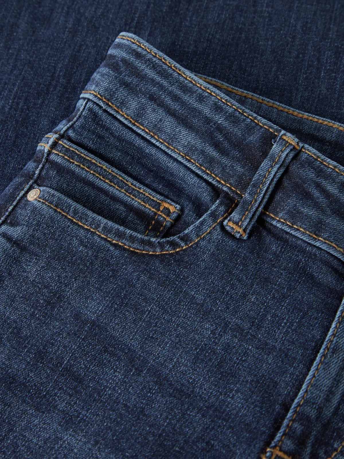 Jeans Polly extra wide, dark blue denim