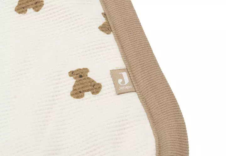 Filt Teddy bear waffle/fluffy
