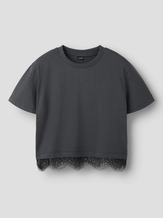Bella lace top, svart