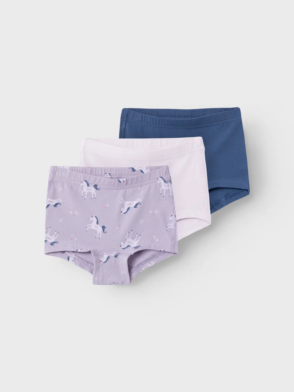 3-pack boxertrosor, unicorn