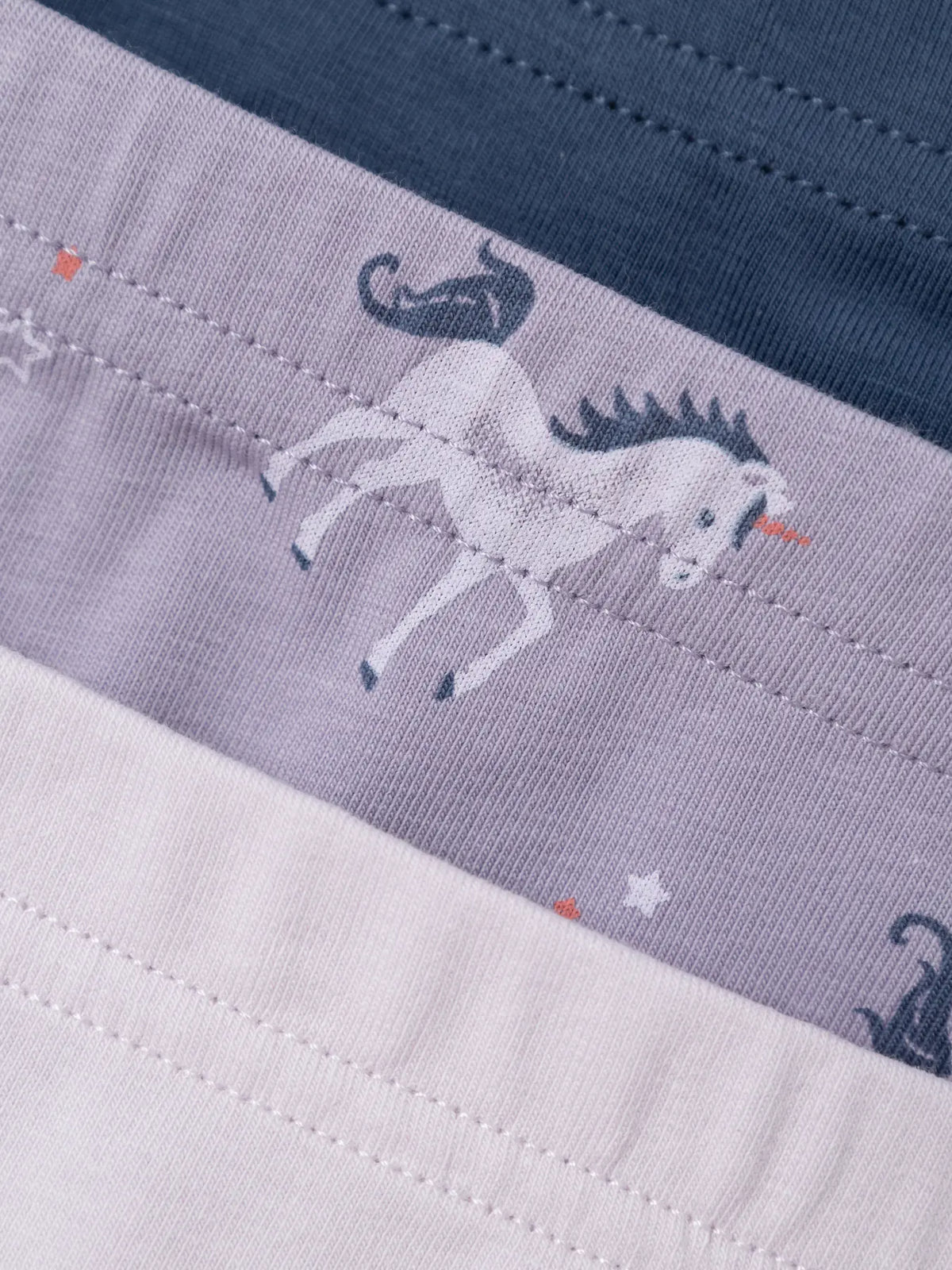 3-pack boxertrosor, unicorn
