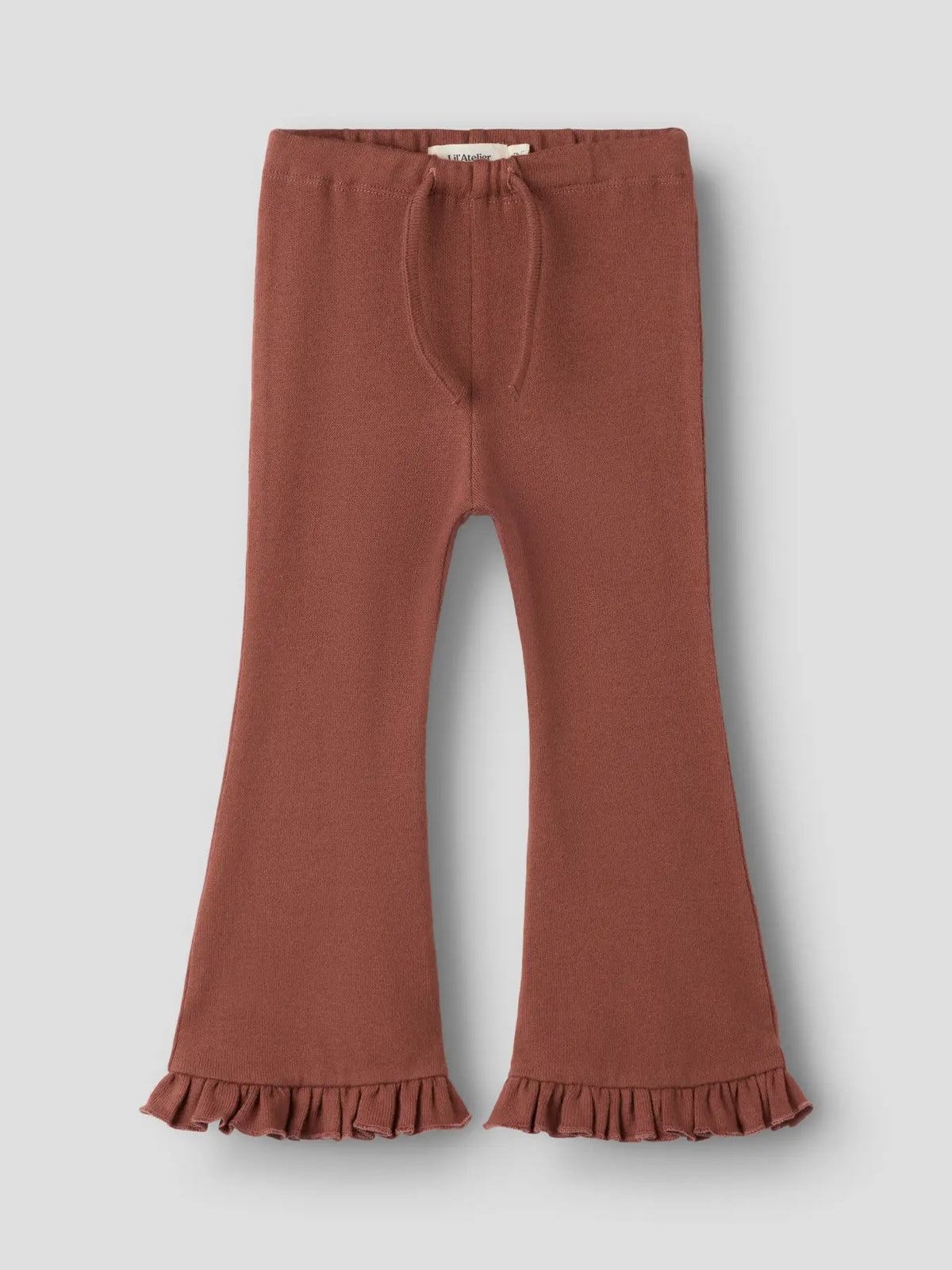 Bootcut leggings Thoro, mahagony