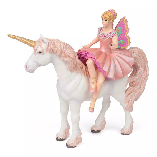 Elf ballerina and her unicorn