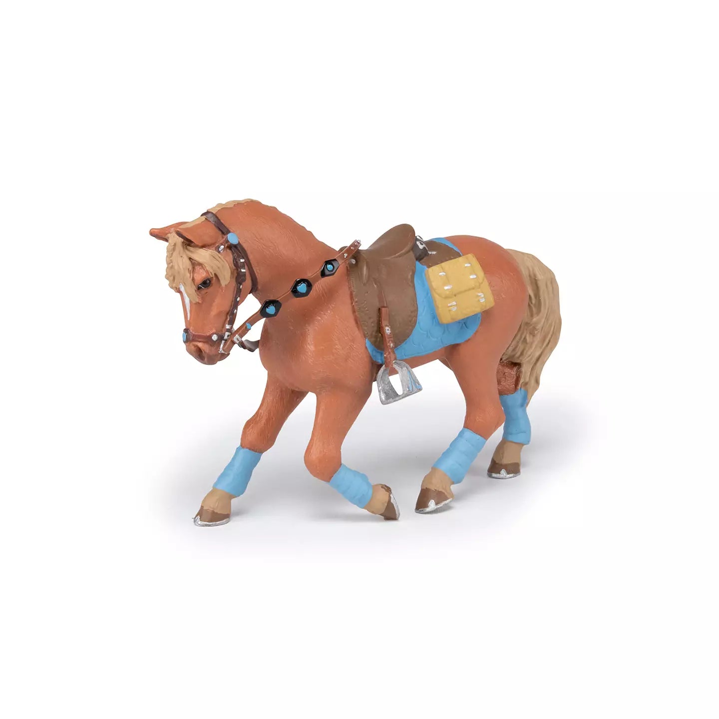 Young rider's horse