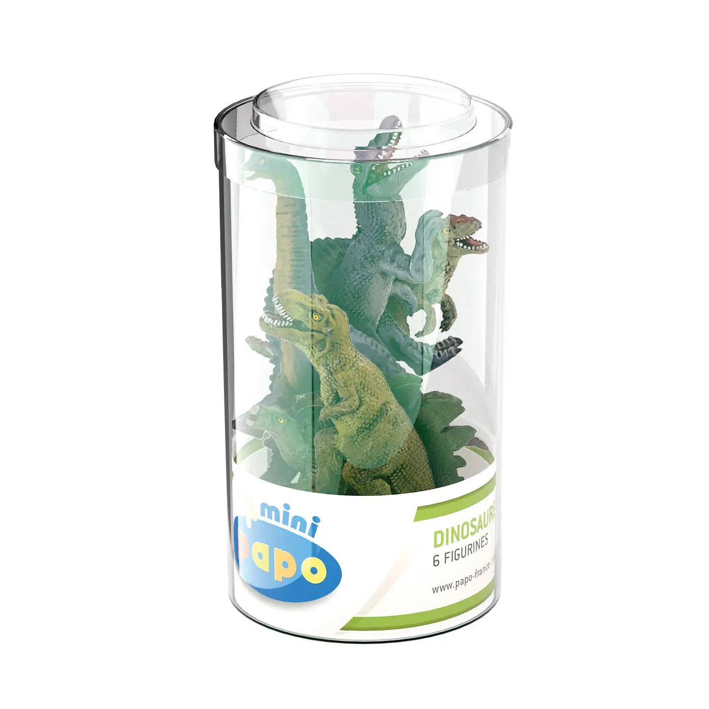 Mini Plus Dinosaurs set 1, 6pcs