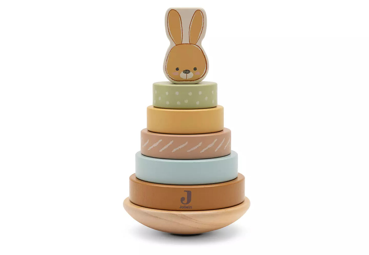 Jollein Stapeltorn i trä Bunny
