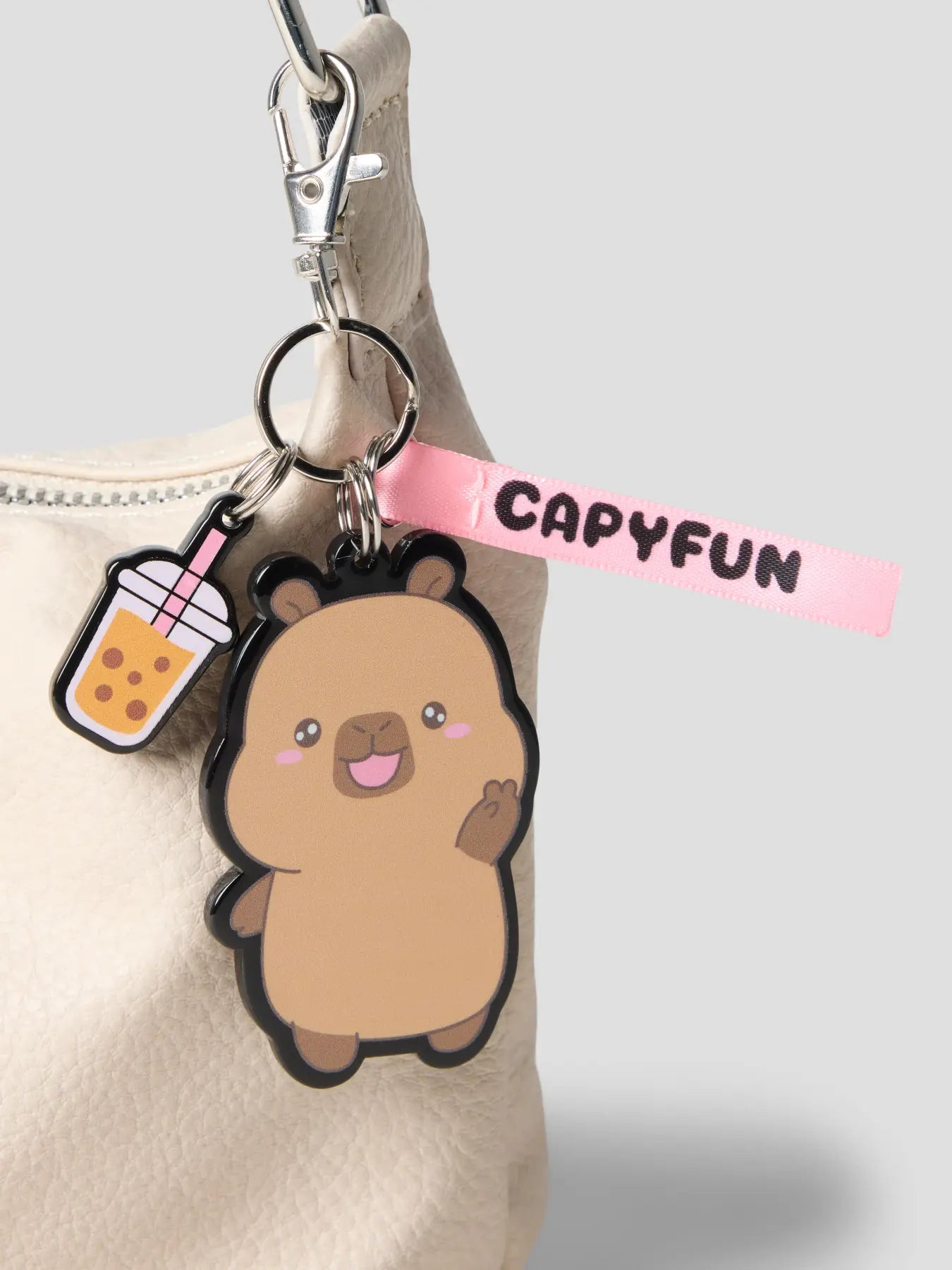 Väskhänge/nyckelring Capybara