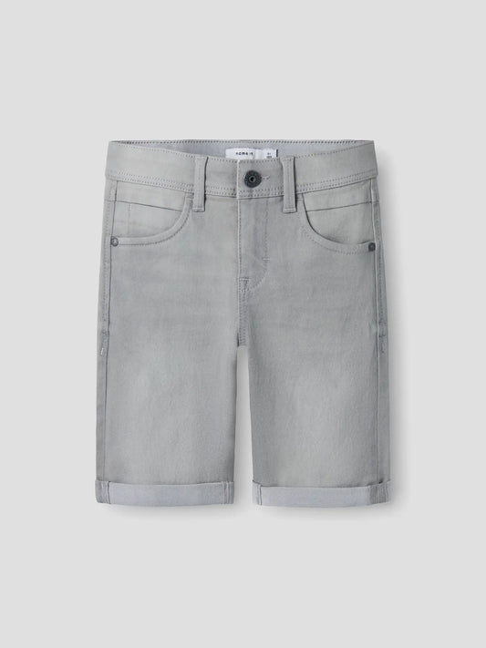 Grå jeansshorts Silas