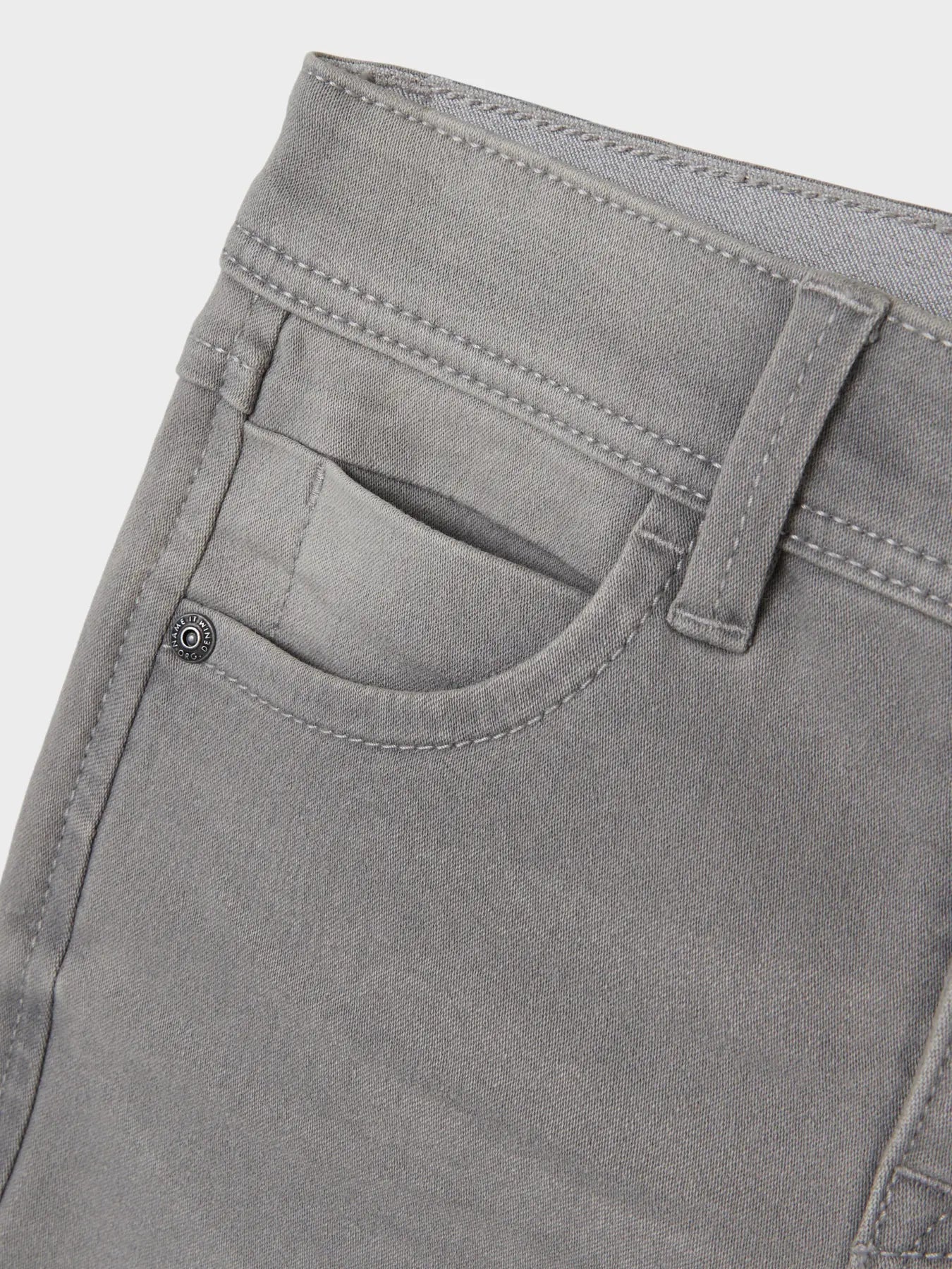 Grå jeansshorts Silas