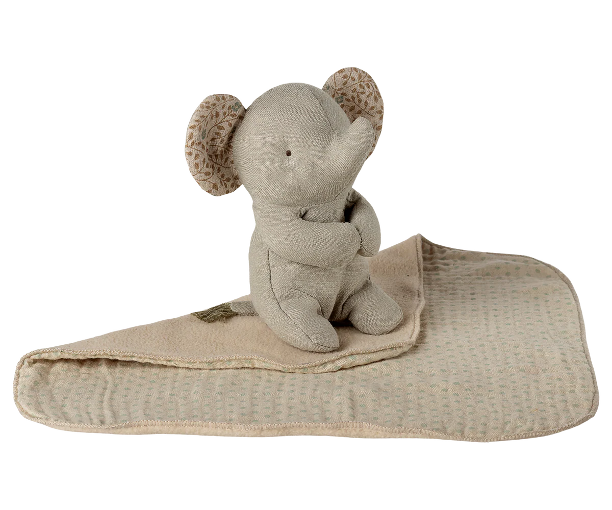 Lullaby friends, elephant mini - iron grey