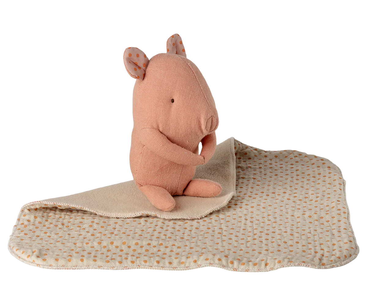Lullaby friends, pig mini - rose