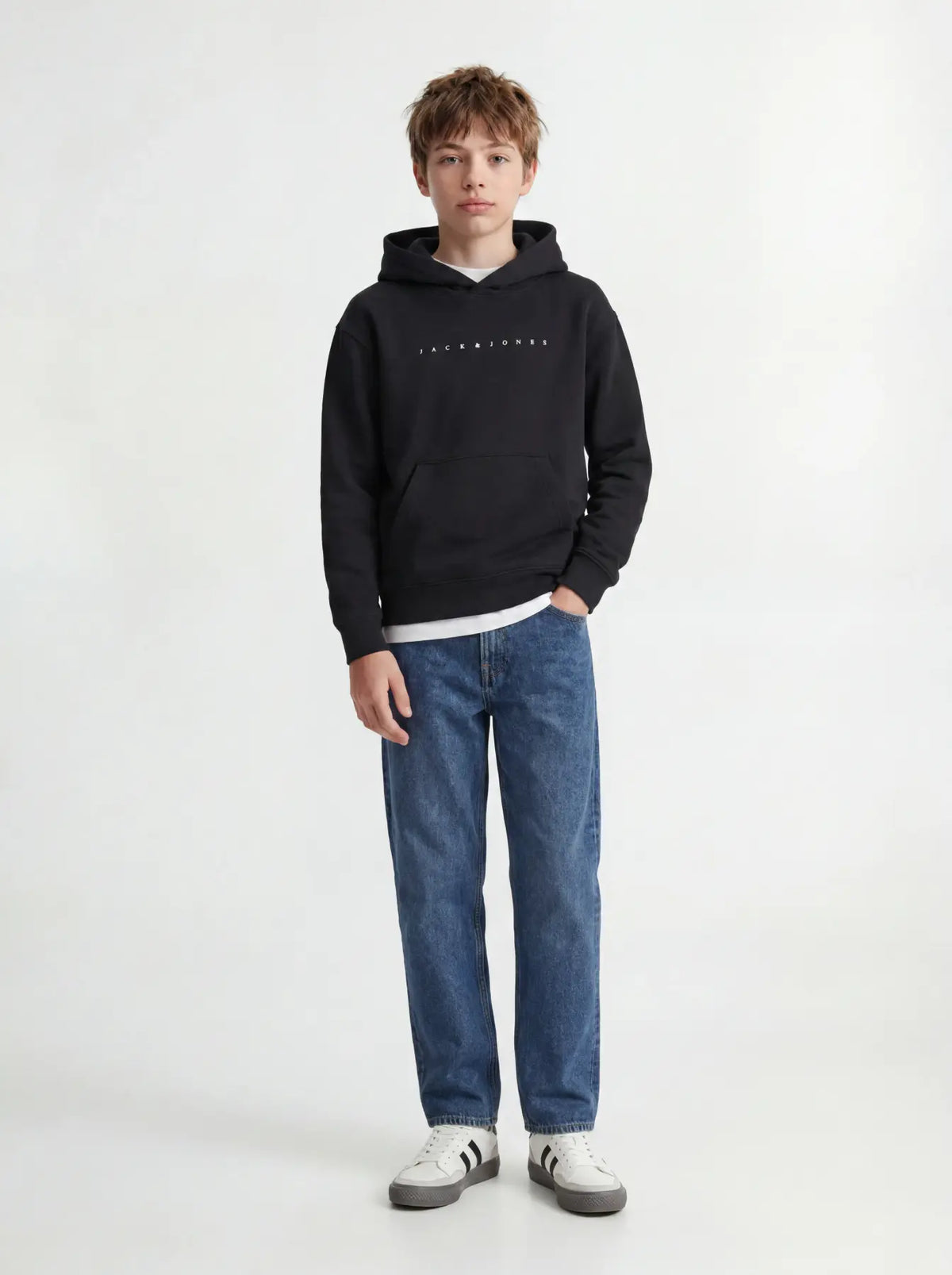 Hoodie JJESTAR, black