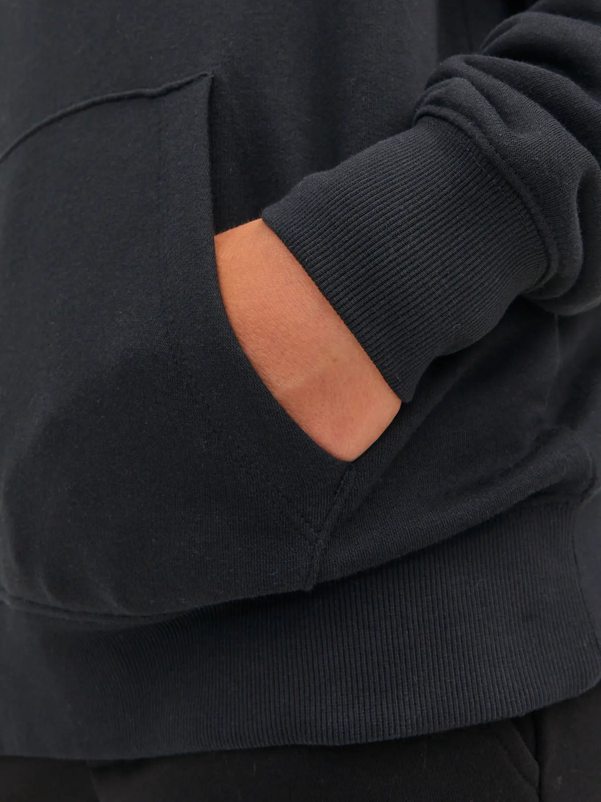 Hoodie JJESTAR, black