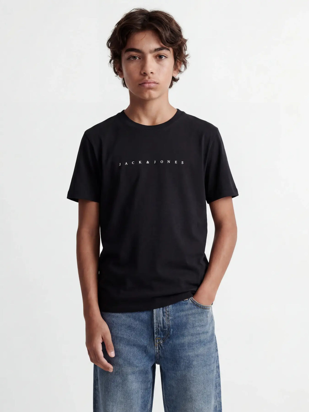 T-shirt JJESTAR, black