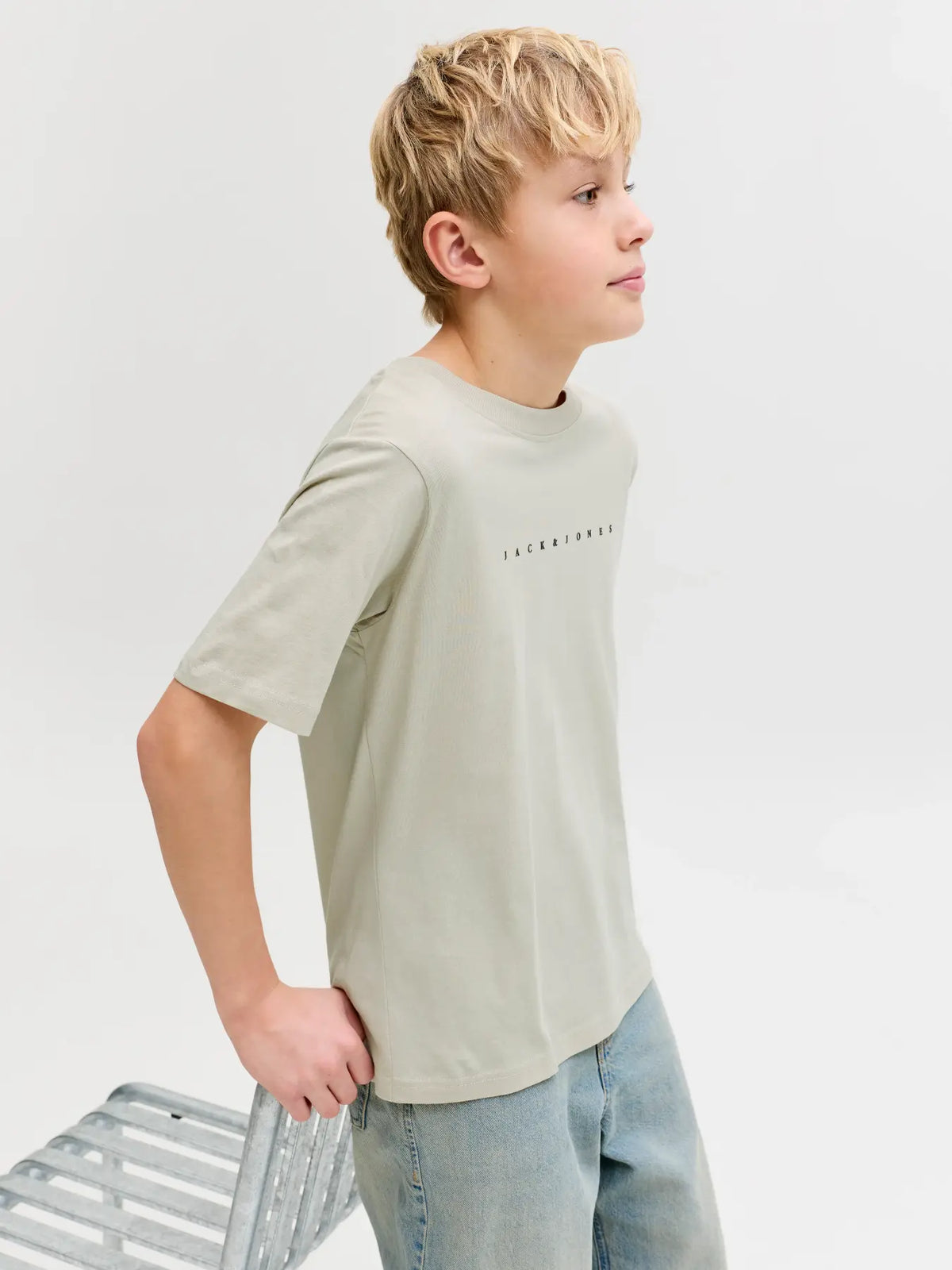 T-shirt JJESTAR, moonbeam